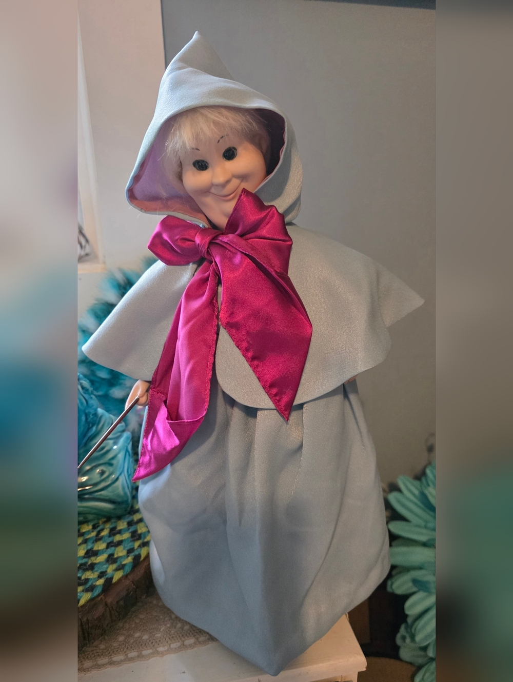Rare Limited Edition Disney Cinderella Fairy Godmother Porcelain Doll
